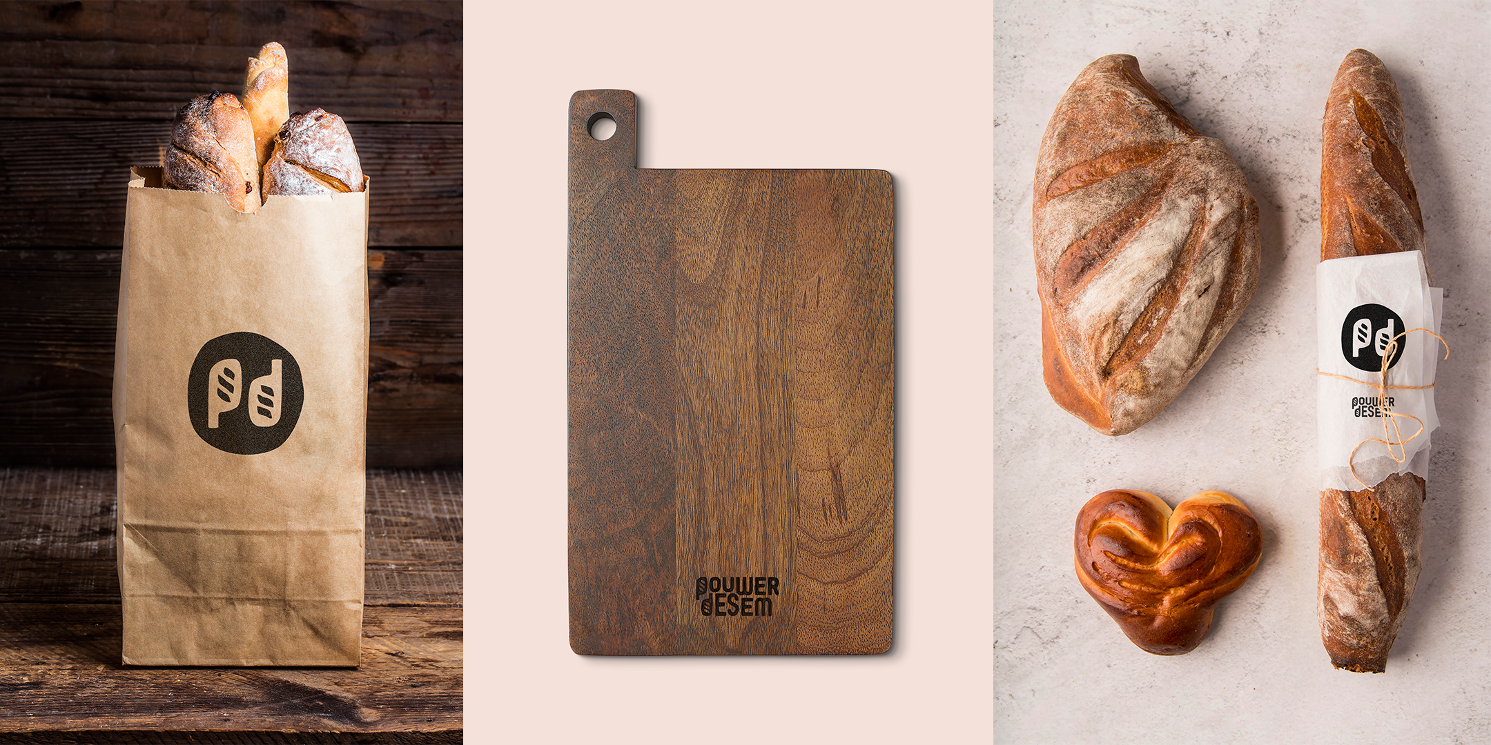 Pouwer Desem voorbeeld gebruik logo en beeldmerk