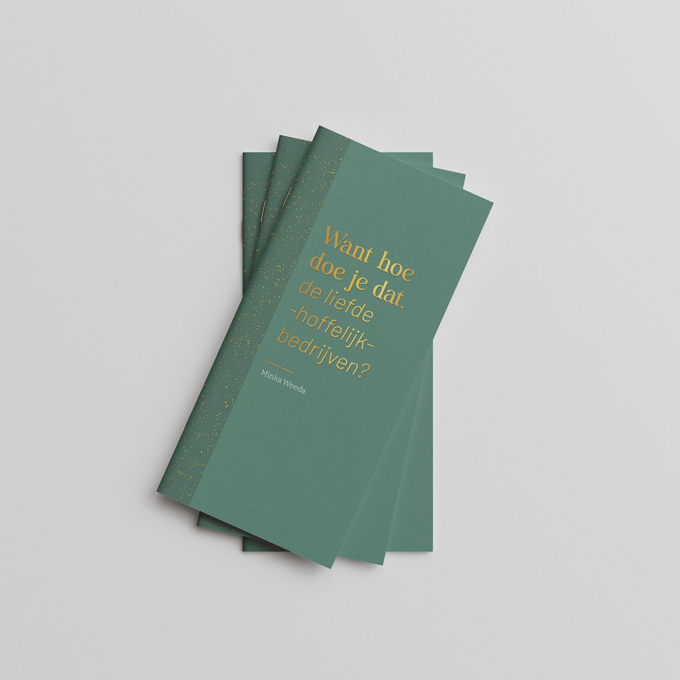 Gedichtenbundel omslag