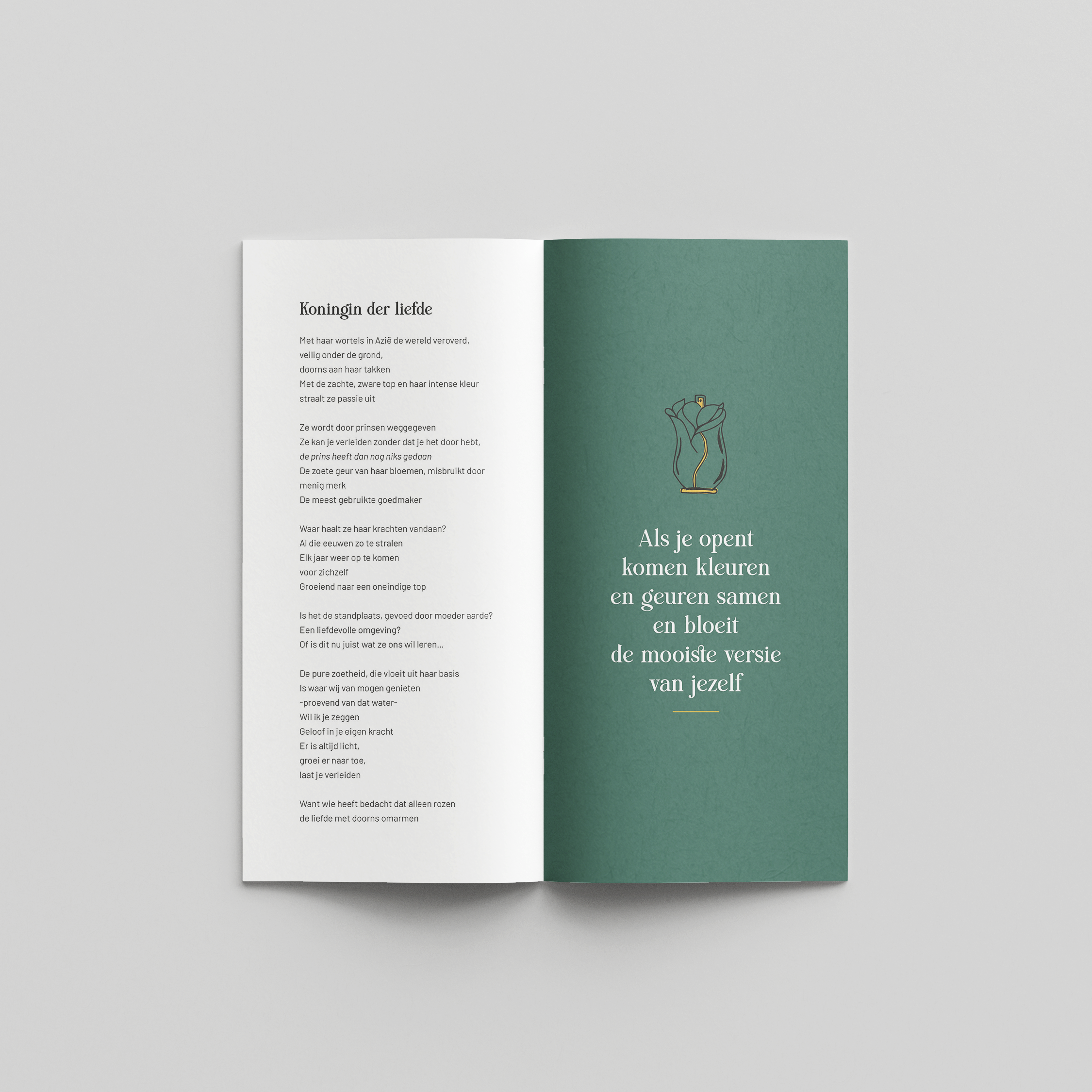 Vlindertaal gedichtbundel binnenwerk