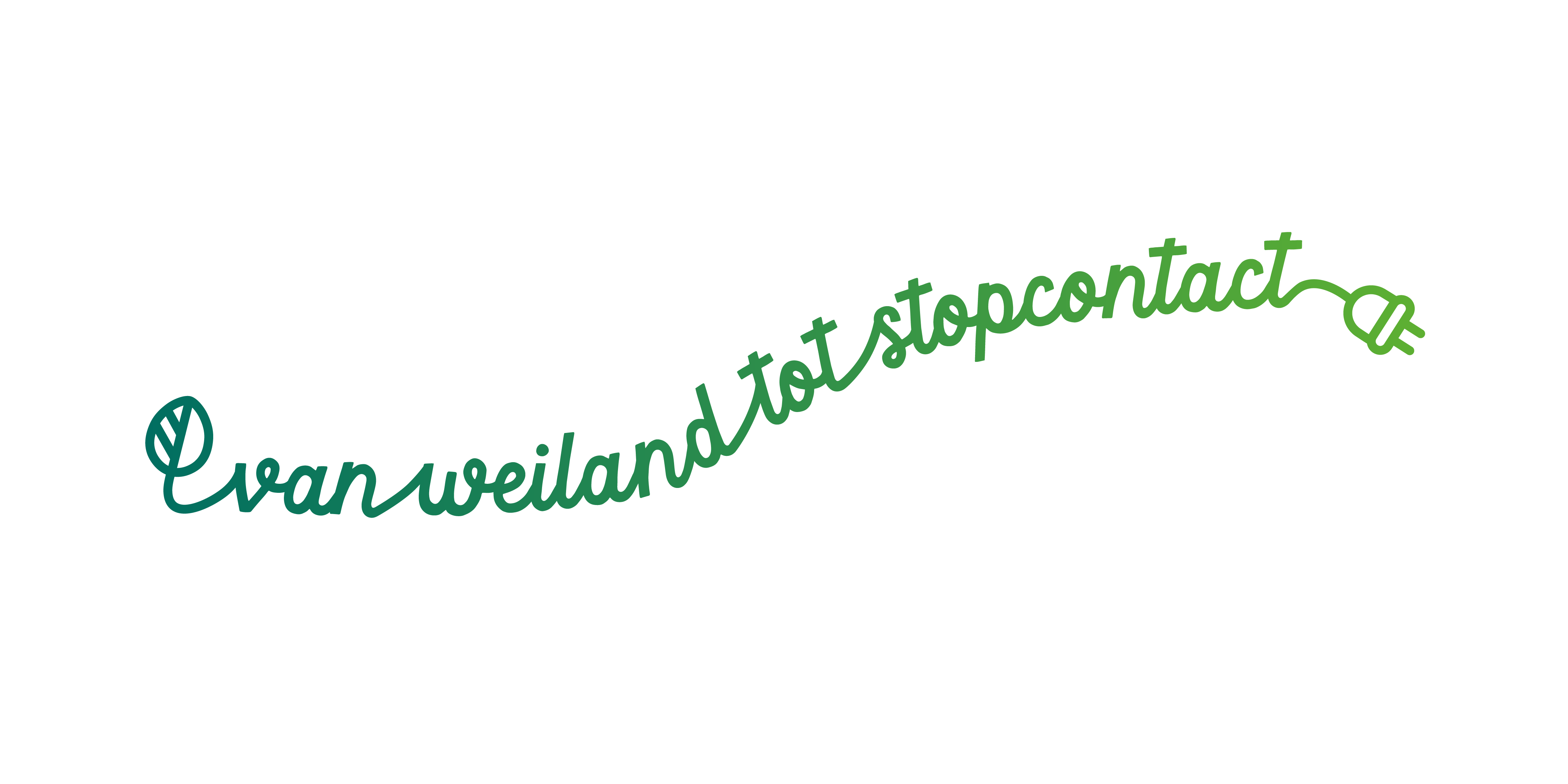 Van weiland tot stopcontact