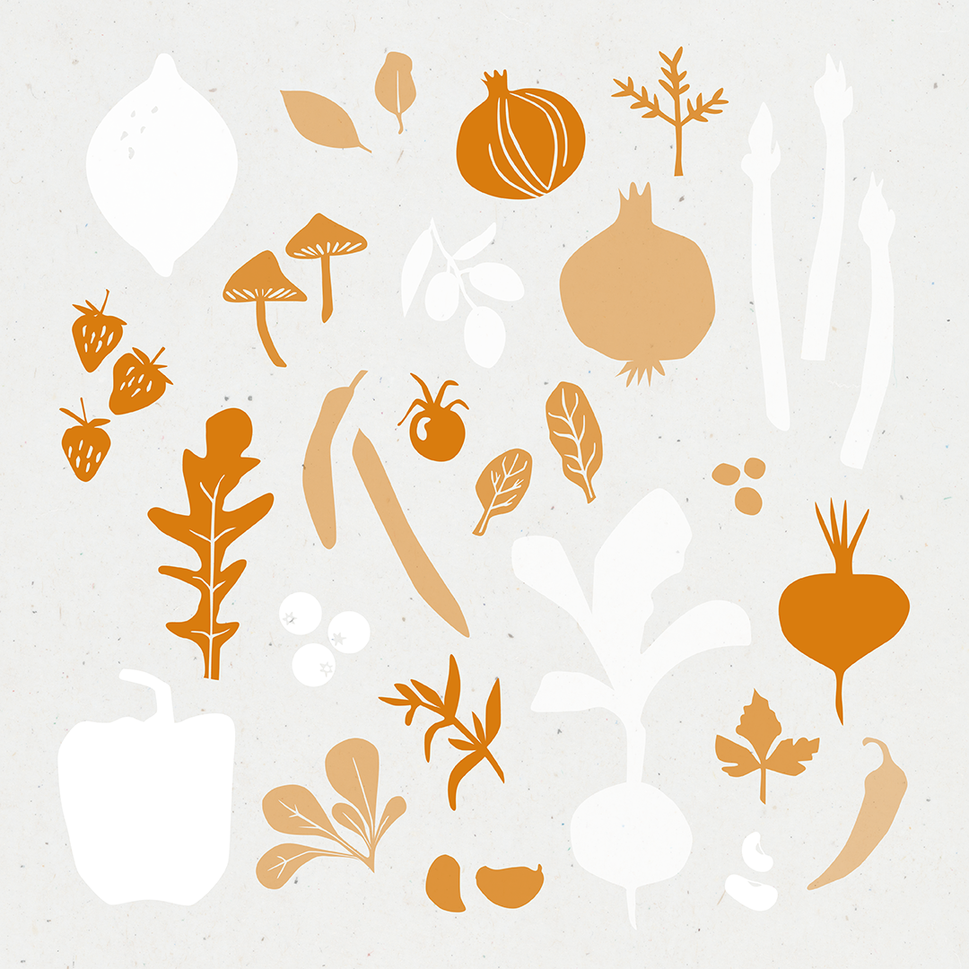 Illustraties in huisstijl kleuren